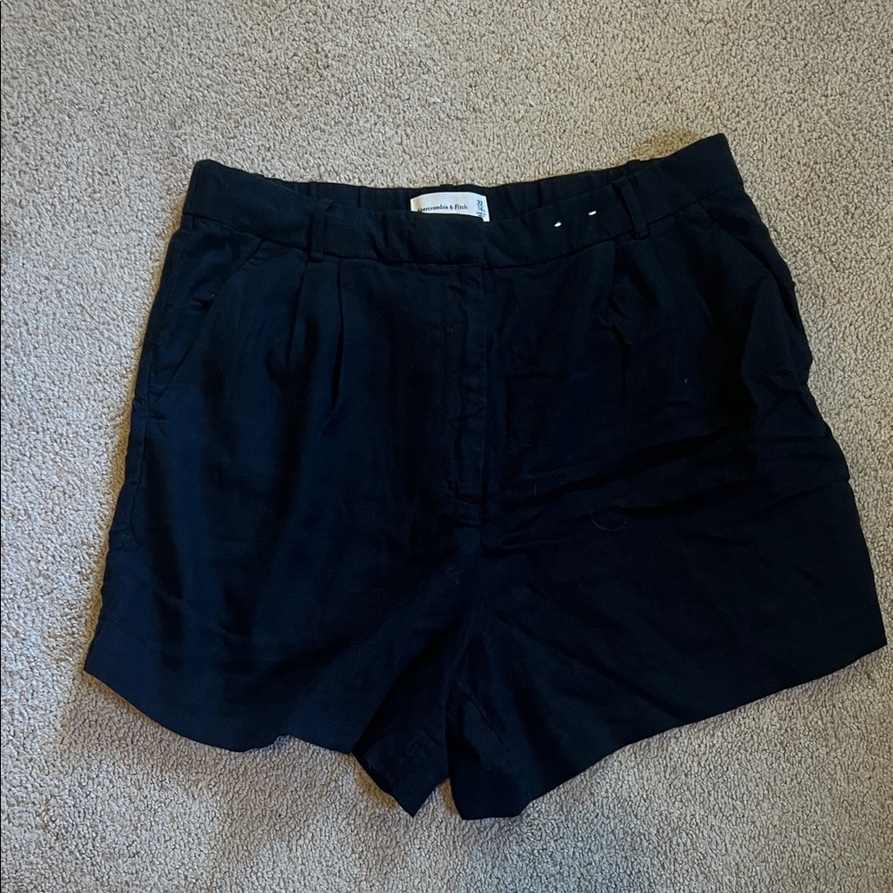 Abercrombie & Fitch Women's Black Shorts